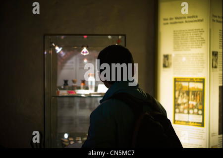 Museo della Farmacia, Heidelberg, Baden-Wuerttemberg, Germania Foto Stock