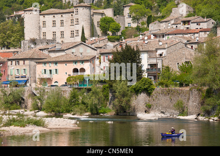 Francia, Ardeche, il medievale Vogue, etichettati Les Plus Beaux Villages de France (i più bei villaggi di Francia), il Foto Stock