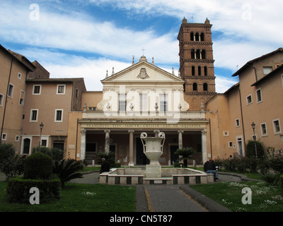 Italia Roma chiesa di Santa Cecilia, Chiesa di Santa Cecilia in Trastevere Foto Stock