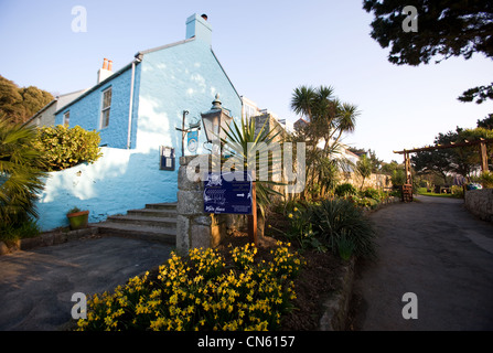 Regno Unito, Isole del Canale e Isola di Herm, la nave Inn Ristorante e bar Foto Stock