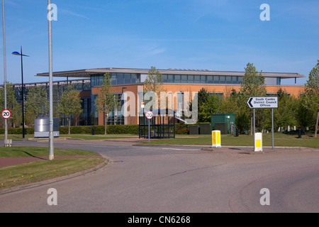 Sud Cambs distretto uffici del Consiglio Great Cambourne Cambridgeshire Inghilterra Foto Stock