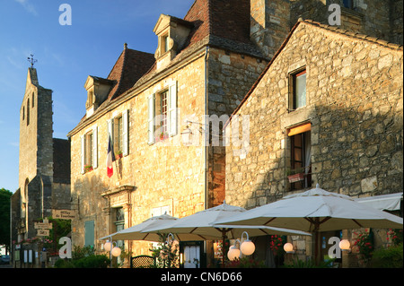 Domme Dordogne Nouvelle-Aquitaine Francia Foto Stock