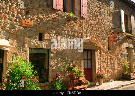 Domme Dordogne Nouvelle-Aquitaine Francia Foto Stock