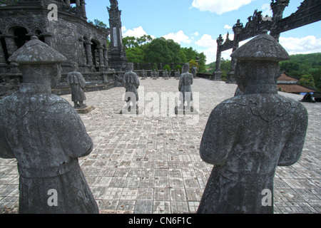 Tomba di Khai Dinh. Hué, Vietnam Foto Stock