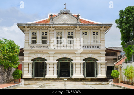 Hua Thai Museum, Phuket Citta Vecchia, Phuket, Tailandia Foto Stock