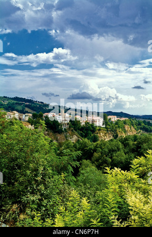 Europa Italia Abruzzo Campli Provincia di Teramo Campli visualizza Foto Stock