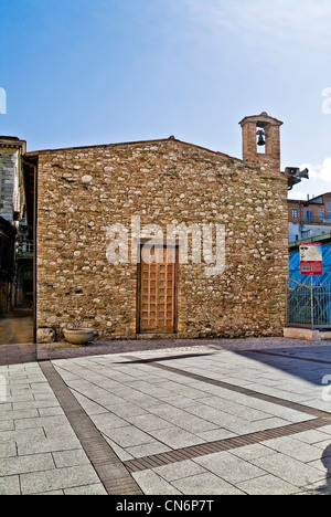 Europa Italia Abruzzo Teramo Santa Anna chiesa antica cattedrale Foto Stock