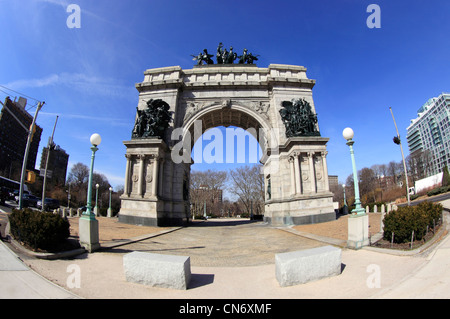 Grand Army Plaza Brooklyn New York City Foto Stock