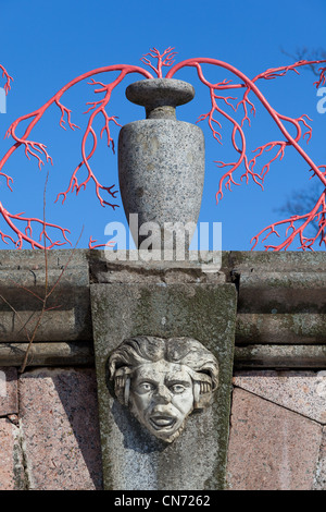 Il grande ponte cinese nel Parco Alexander Carskoe Selo, Pushkin, San Pietroburgo Foto Stock