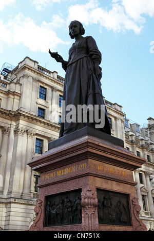 Florence Nightingale memorial, Londra, Inghilterra. Foto Stock
