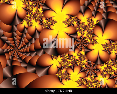 Abstract calcolato generato arte Foto Stock
