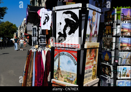 Francia, Parigi, il Boulevard de Clichy Tra Pigalle e Blanche Foto Stock