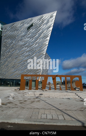 Titanic edificio di firma Foto Stock