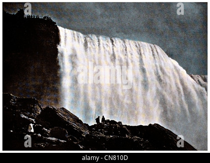 Cascate del Niagara America USA 1905 Foto Stock