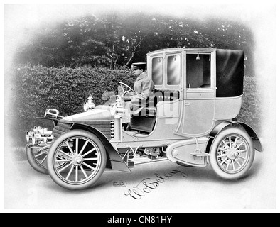 1900 Wolseley tool e Motor Car Company autocar Foto Stock