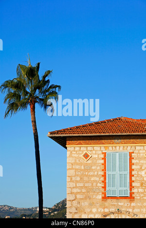 Francia, Alpes Maritimes, Menton Garavan district Foto Stock