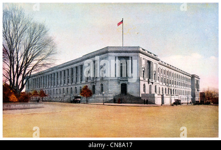 Pubblicato per la prima volta 1915 casa ufficio edificio US Capitol Hill Foto Stock