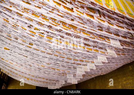 Amulet nel Tempio di Yuantong, Kunming, Yunnan, Cina Foto Stock