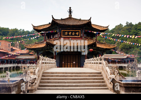 Tempio di Yuantong, Kunming, Yunnan, Cina Foto Stock