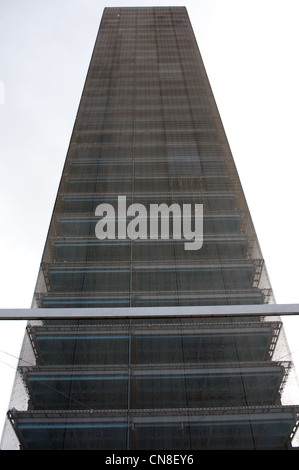 La Bayer in disuso tower building, Leverkusen, Germania. Foto Stock