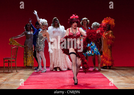 Gardenia Ballet C de la B in esecuzione al Sadler's Wells Theatre Foto Stock