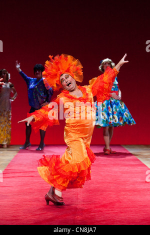 Gardenia Ballet C de la B in esecuzione al Sadler's Wells Theatre Foto Stock