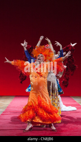 Gardenia Ballet C de la B in esecuzione al Sadler's Wells Theatre Foto Stock