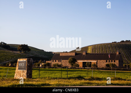 La cantina Niner a Paso Robles California in California centrale Foto Stock