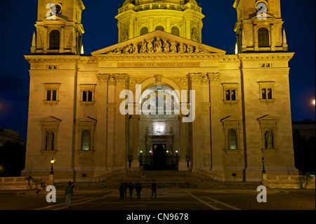 Ungheria, Budapest, elencato come patrimonio mondiale dall'UNESCO, dalla Basilica di Santo Stefano, di Pest Foto Stock