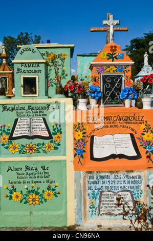 Messico, Yucatan Stato, Hoctum, cimitero maya Foto Stock