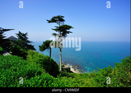 Francia, Manche, Granville Christian Dior Museo e Giardino Foto Stock