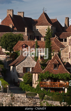 Francia, Lot, Loubressac Foto Stock