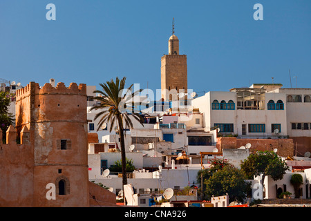 Il Marocco, Rabat, Casbah des Oudaias (Kasbah del Udayas) Foto Stock