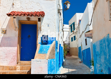 Il Marocco, Rabat, Casbah des Oudaias (Kasbah del Udayas) Foto Stock