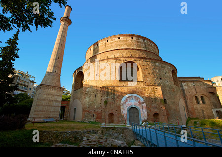 Iv secolo rotunda Romana Chiesa di Agios Georgios o la Rotonda di San Giorgio costruita nel 311. Salonicco Foto Stock