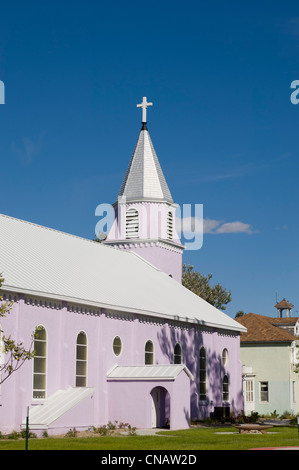 Stati Uniti, South Dakota, Rosebud Indian Reservation, San Francesco, San Carlo Borromeo chiesa Foto Stock