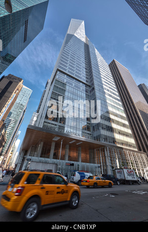 Bank of America torre sulla sesta Avenue a Manhattan, New York City Foto Stock