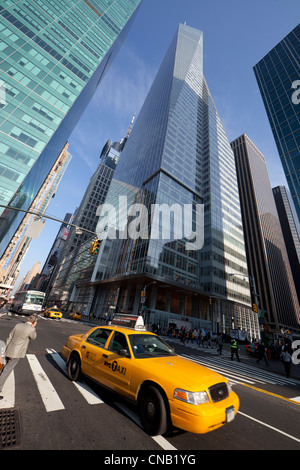 Bank of America torre sulla sesta Avenue a Manhattan, New York City Foto Stock