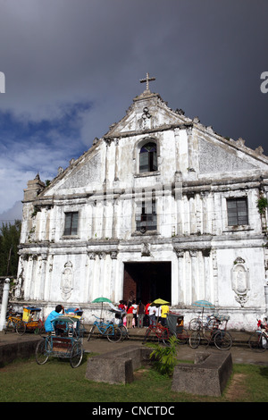 Il sedicesimo secolo Immacolata Concezione chiesa in Guiuan. Eastern Samar, Eastern Visayas, Filippine, Sud-est asiatico, in Asia Foto Stock