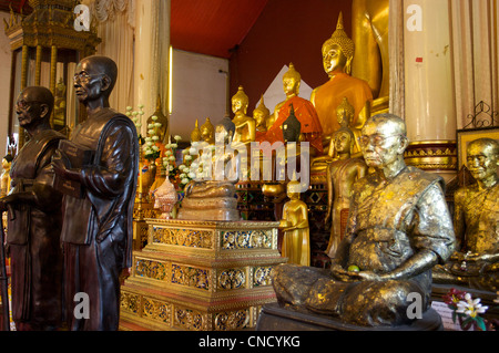 Immagini del Buddha d'oro, Chiang mai, Thailandia Foto Stock