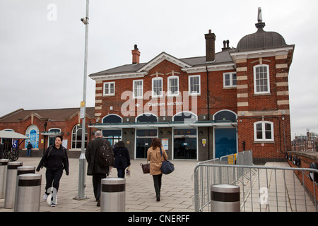 Clapham Junction stazione ferroviaria Foto Stock