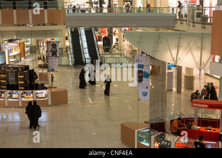 Shopping Mall, unito Tower/centro, Riyadh, Arabia Saudita Foto Stock