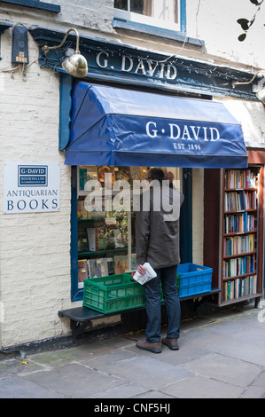 David's Bookshop St Edwards passaggio Cambridge Regno Unito Foto Stock