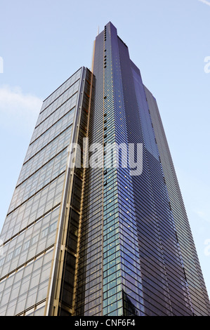 Heron Tower nella città di Londra, Inghilterra. Foto Stock