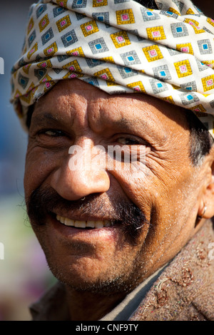 Uomo pakistano di Islamabad, Pakistan Foto Stock