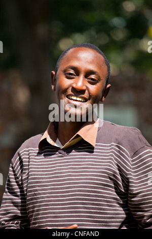 Young urban professional, Nairobi, Kenia Foto Stock