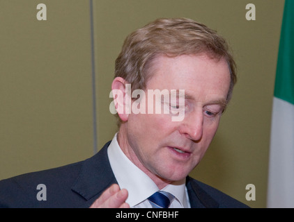 Taoiseach Enda Kenny Foto Stock