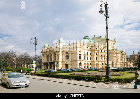 Juliusz Slowacki Theatre di Cracovia in Polonia. Foto Stock