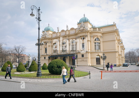 Juliusz Slowacki Theatre di Cracovia in Polonia. Foto Stock