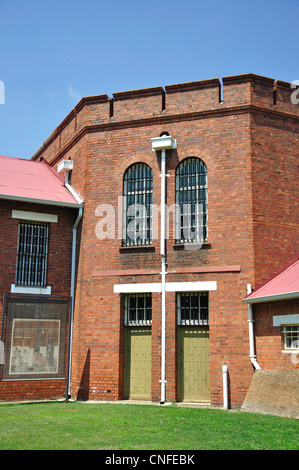 Donna di prigione presso la Old Fort complesso carcerario, Constitution Hill, Hillbrow, Johannesburg Gauteng, Repubblica del Sud Africa Foto Stock